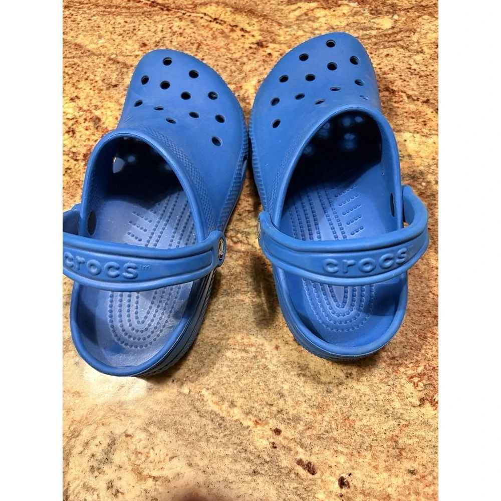 Crocs Children's Junior 6 Unisex Kids Clogs - Blue